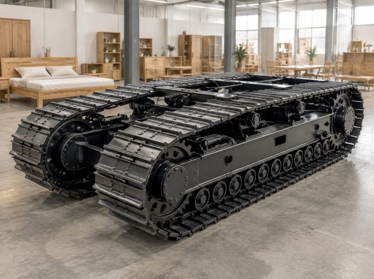 沙溪镇1至200吨重载钢制履带底盘